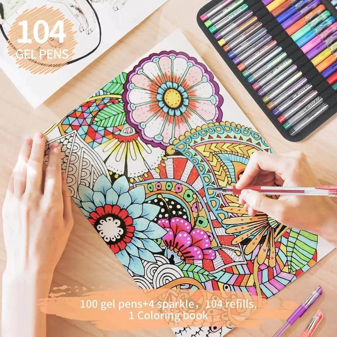 210 Piece Gel Pens Art Kit - WOW OF THE WEEK