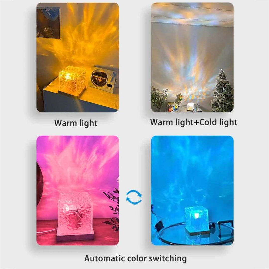 16 Color Ocean Wave Effect Light