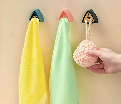 Adhesive Towel Holders - Set of Four - WOWOFTHEWEEK