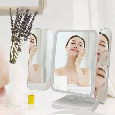 Multi-Angle LED Vanity Mirror - WOWOFTHEWEEK