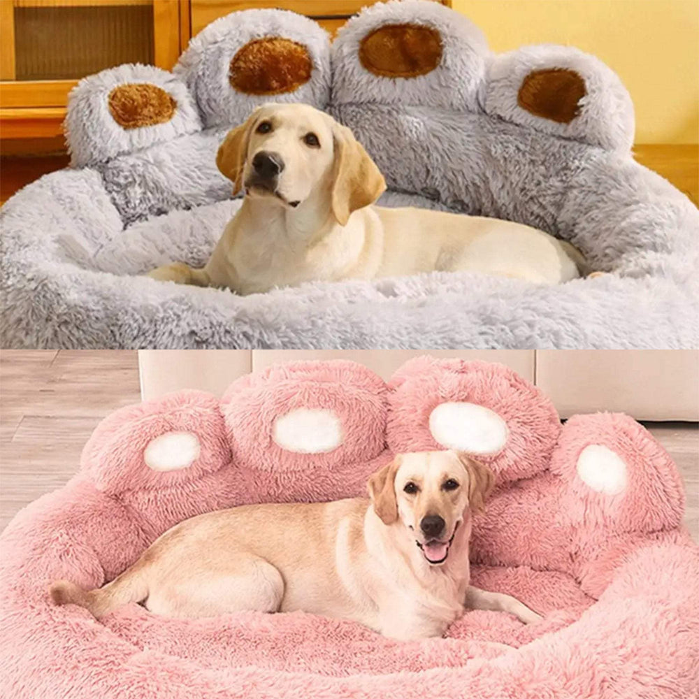 Plush Paw Pet Bed - 3 Colors and 4 Sizes! - WOWOFTHEWEEK