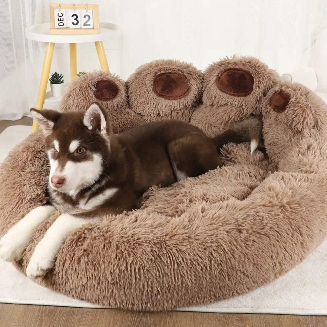 Plush Paw Pet Bed - 3 Colors and 4 Sizes! - WOWOFTHEWEEK